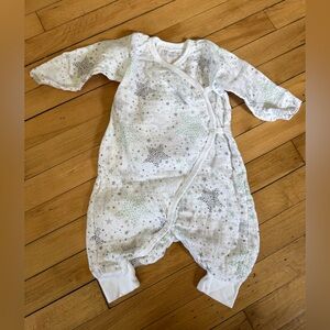 Under the Nile 100% organic Egyptian cotton star print‎ sleeper